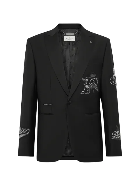 Philipp Plein blazer con detalles bordados