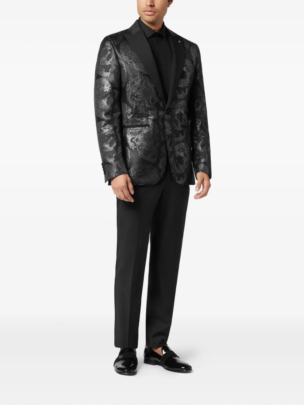 Philipp Plein skull jacquard blazer | Blazers | Image 2