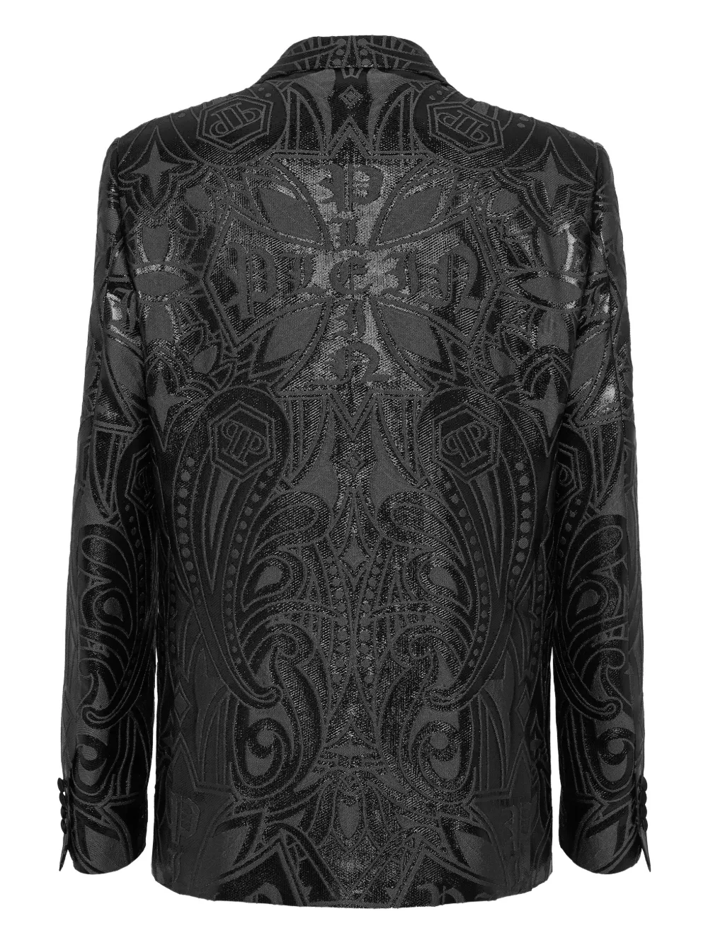 Philipp Plein Gothic Plein-jacquard blazer | Blazers | Image 2