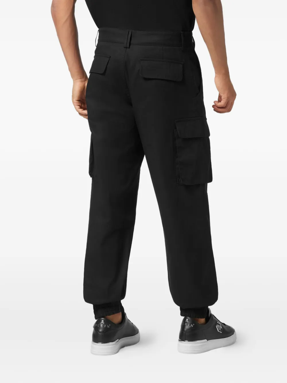 Philipp Plein Cargo straight broek Zwart