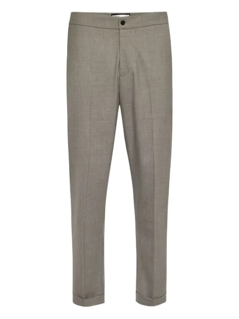 Philipp Plein elasticated-waistband cuffed trousers