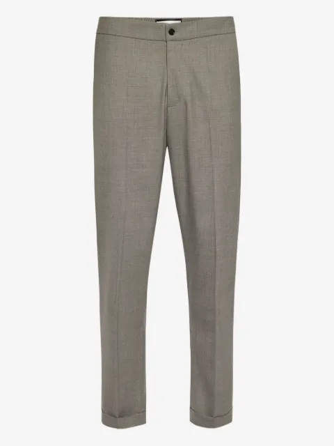 Philipp Plein elasticated-waistband cuffed trousers