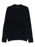 Tagliatore virgin wool-blend jumper - Blue