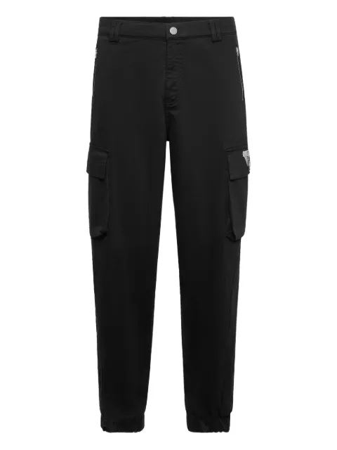 Philipp Plein Greatness embroidered cargo trousers