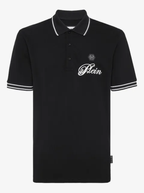 Philipp Plein logo-detail polo shirt