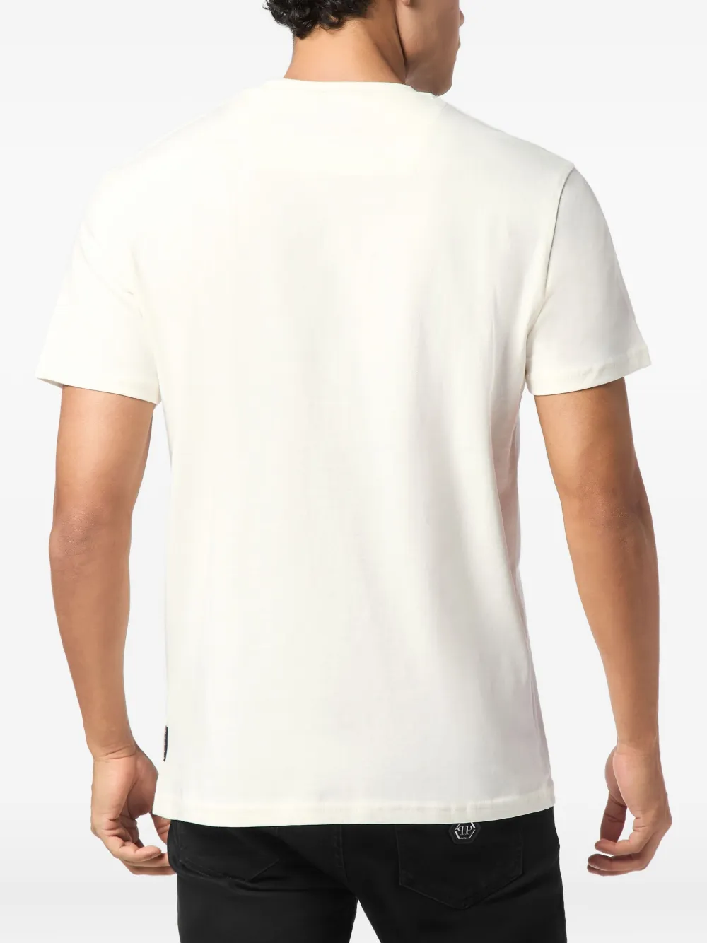 Philipp Plein T-shirt met logoprint Wit