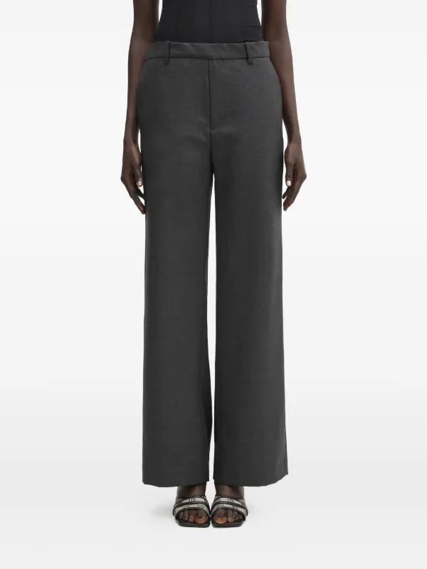 OUR LEGACY Straight-leg Tailored Trousers in Grey