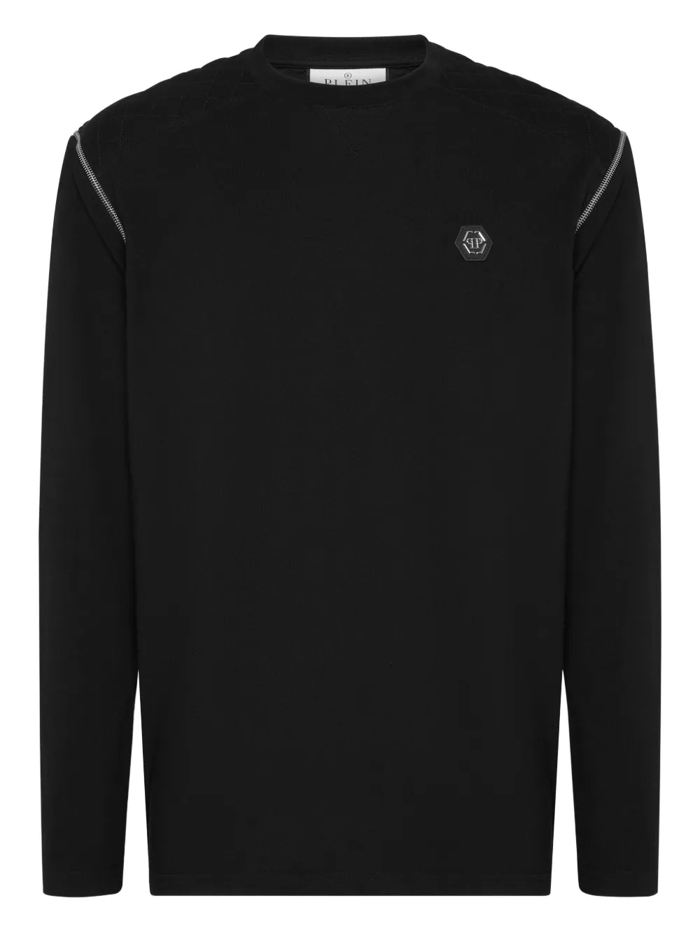 Philipp Plein playera con detalle de cierre | negro | Image 1