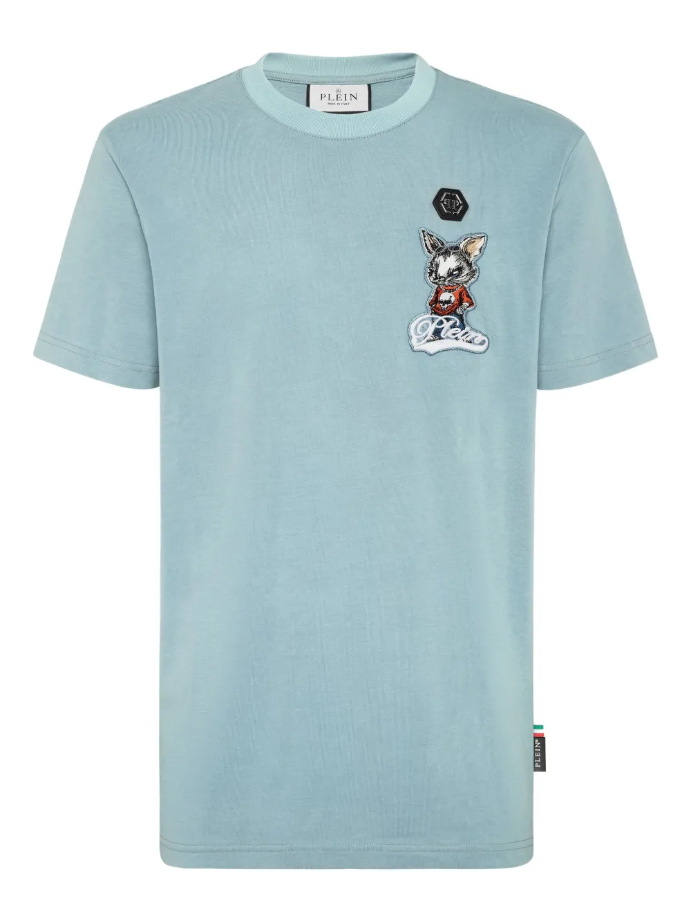 Philipp Plein playera Plein Bunny Signature | azul | Image 1