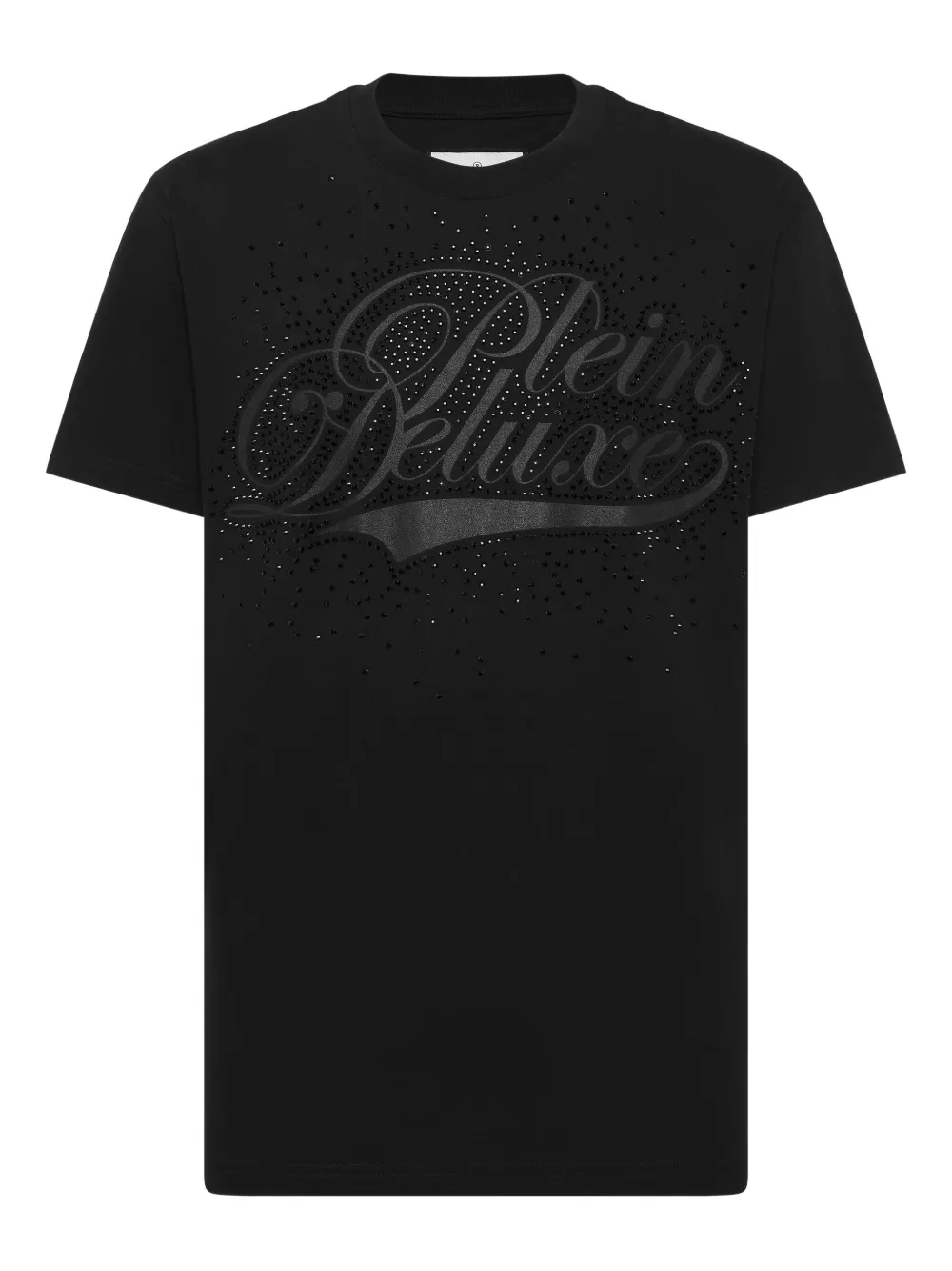 Philipp Plein playera con logo de glitter | negro | Image 1