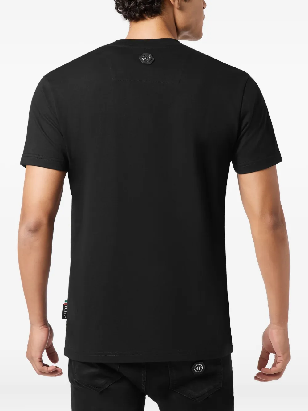 Philipp Plein T-shirt met logoprint Zwart