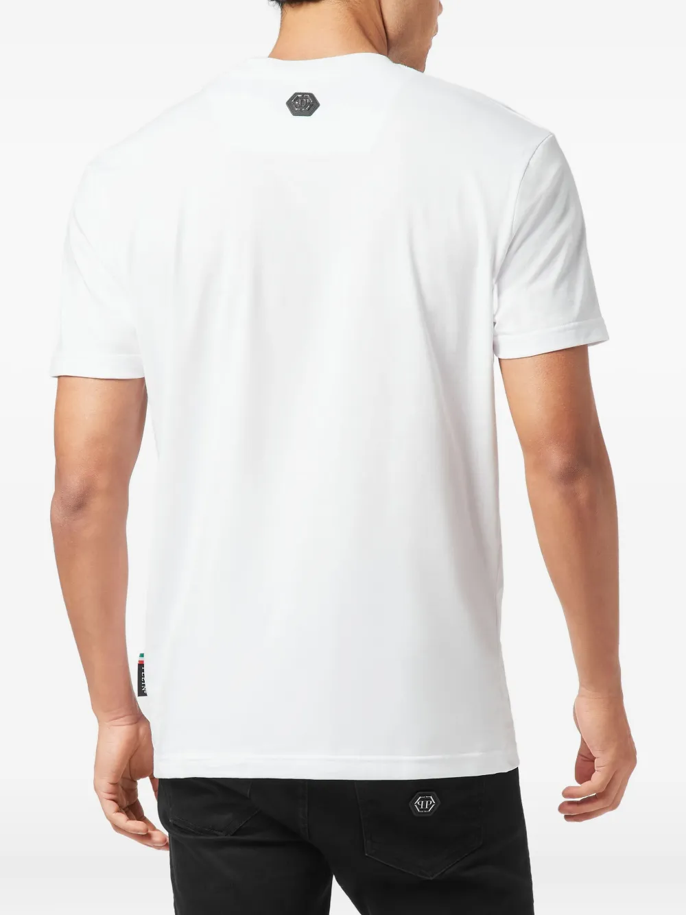 Philipp Plein T-shirt met logoprint Wit