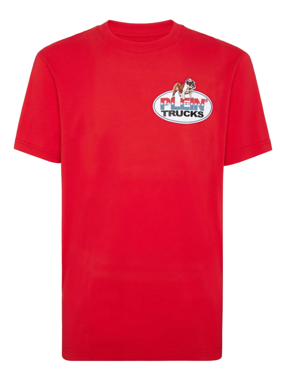 Philipp Plein Trucks Bulldog T-shirt | Red | Image 1