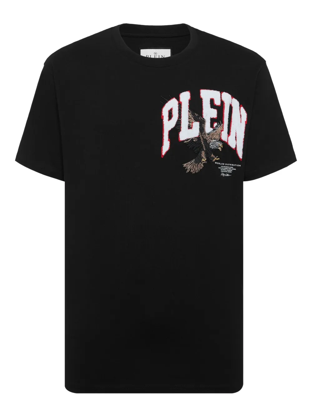 Philipp Plein Crystal Eagle Mini T-Shirt - Schwarz