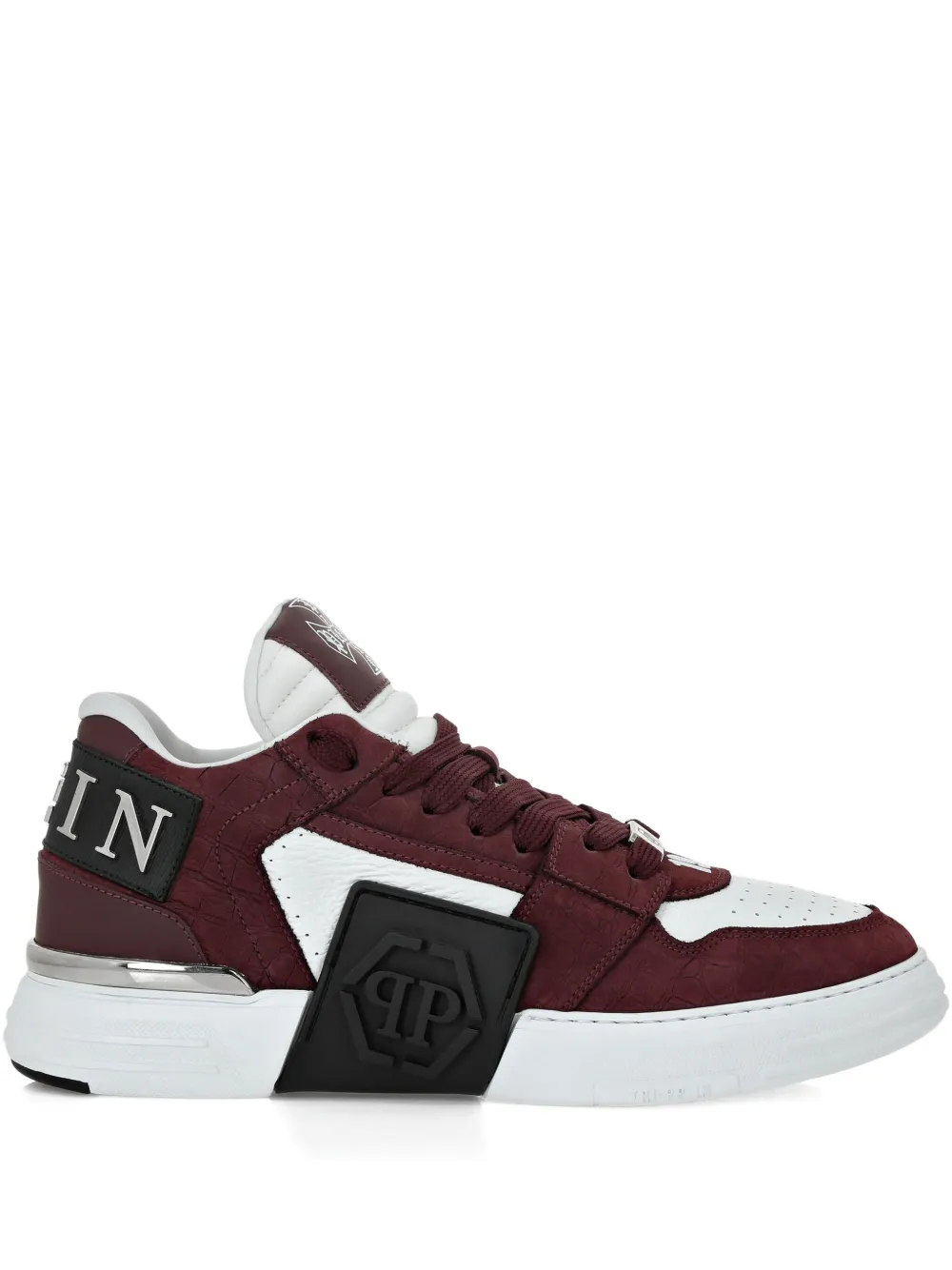 Philipp Plein Phantom Kicks low-top sneakers Red