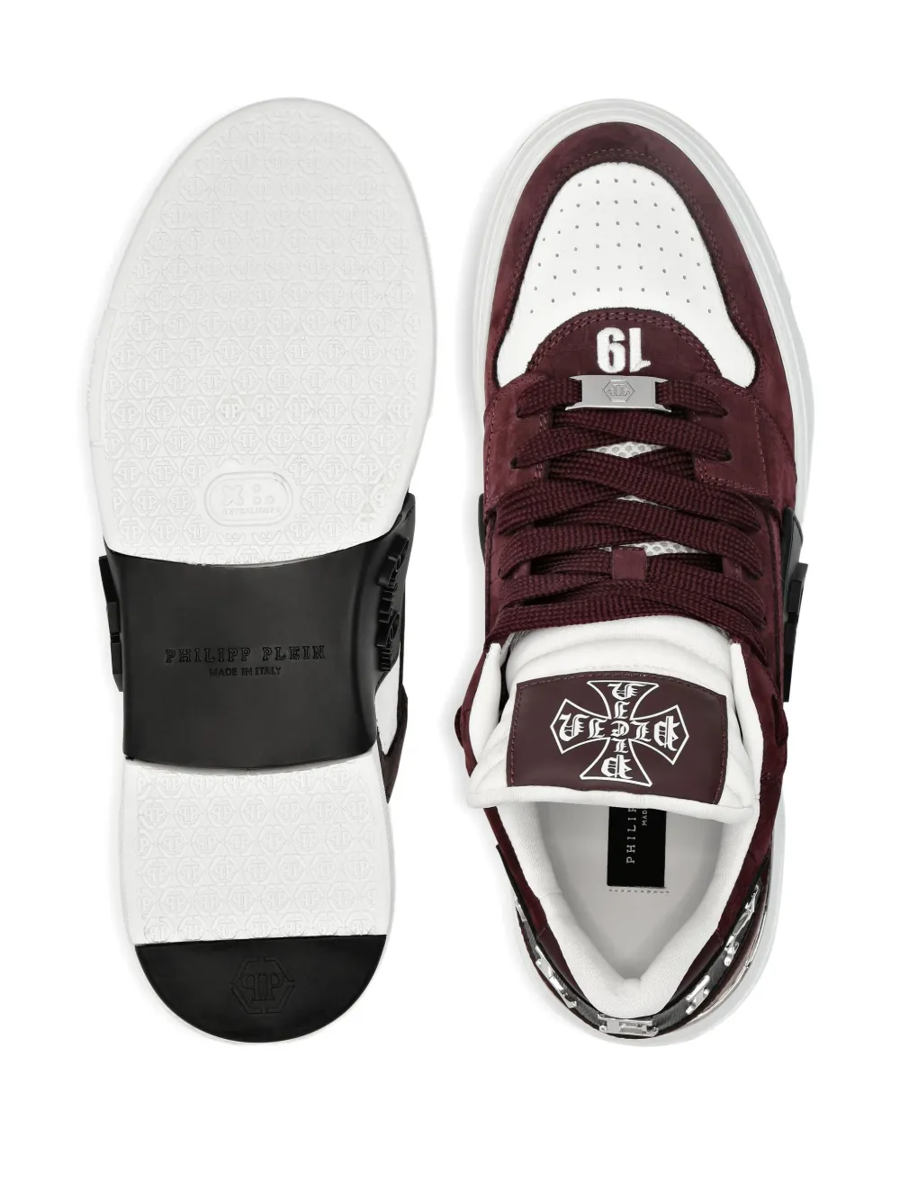 Philipp Plein Phantom Kicks low-top sneakers Red