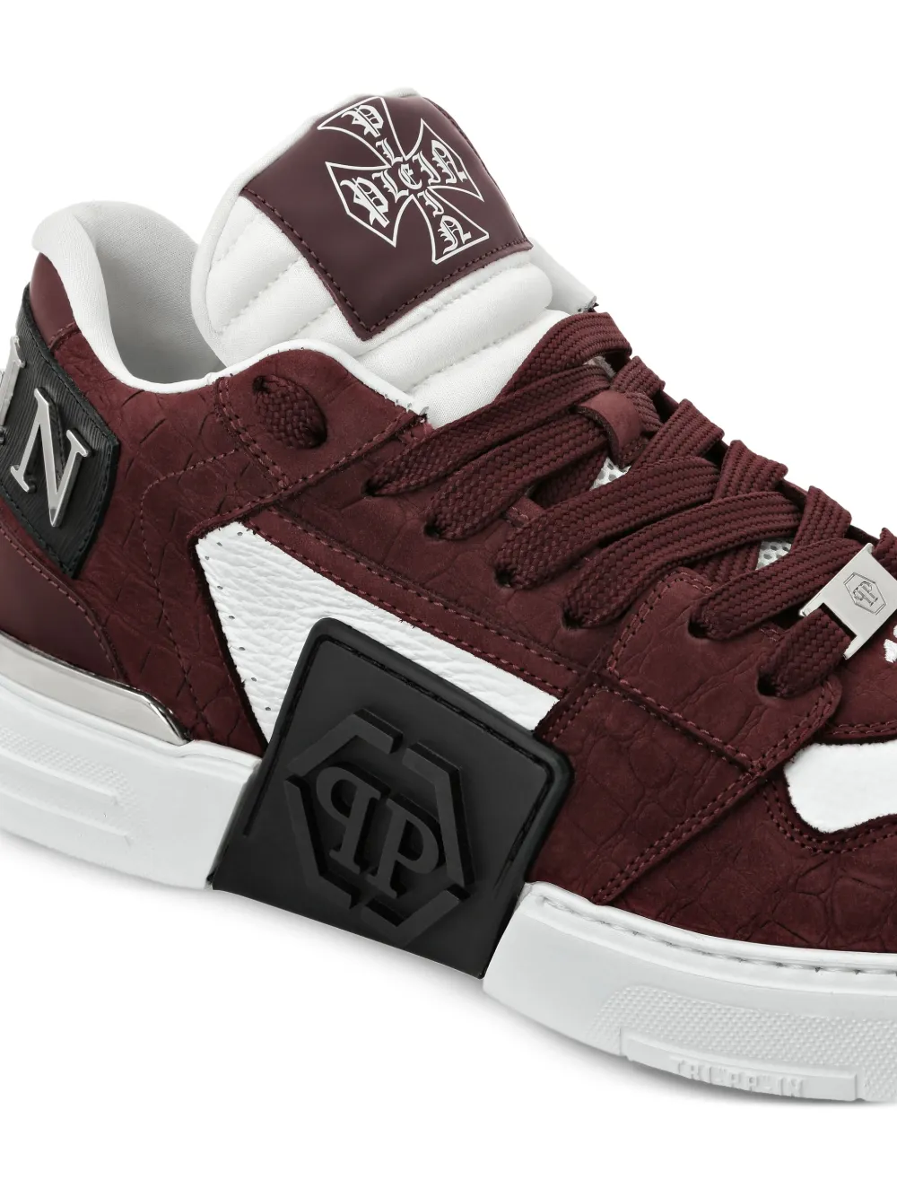 Philipp Plein Phantom Kicks low-top sneakers Red