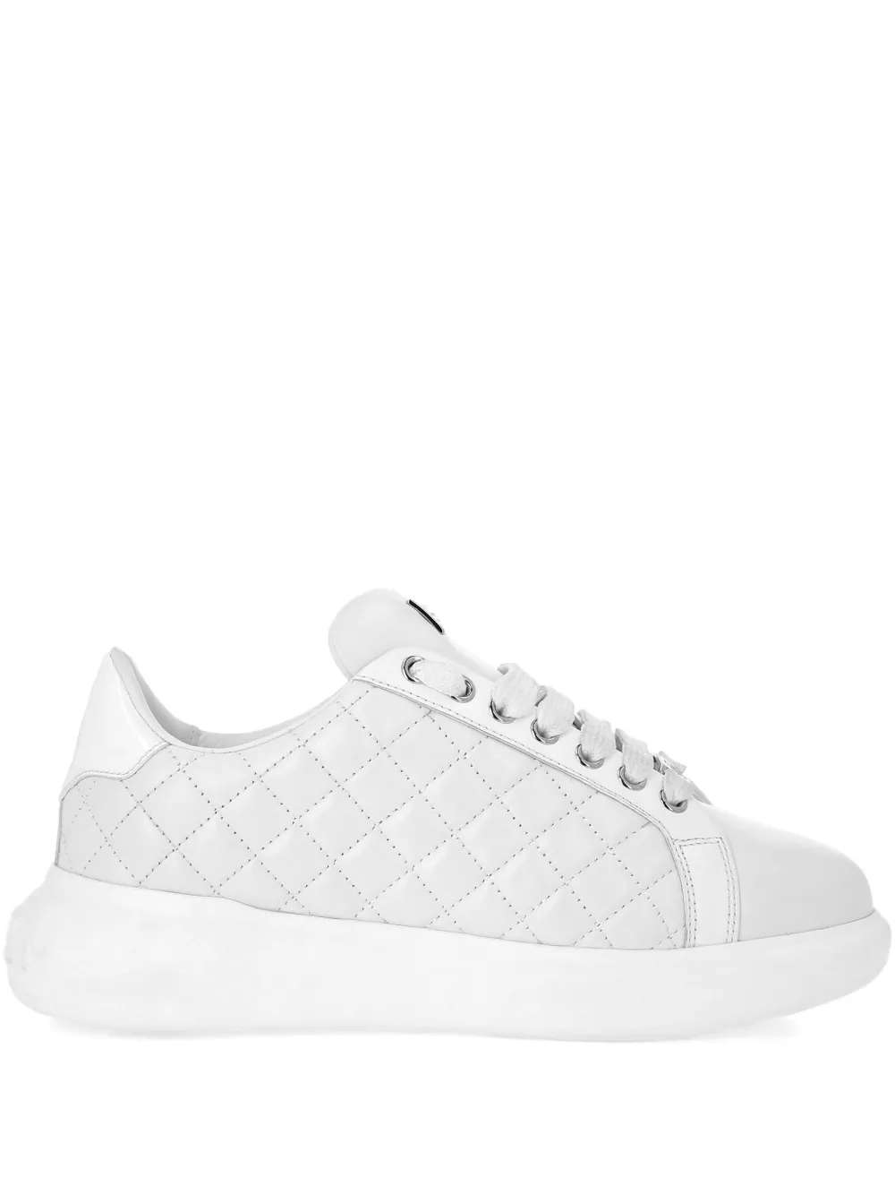 Philipp Plein matelassé sneakers White