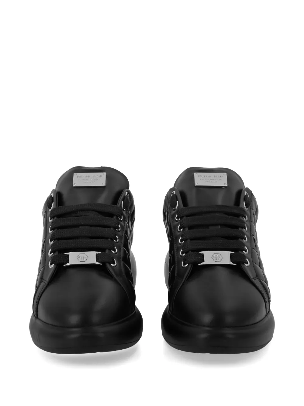 Philipp Plein Gewatteerde sneakers Zwart