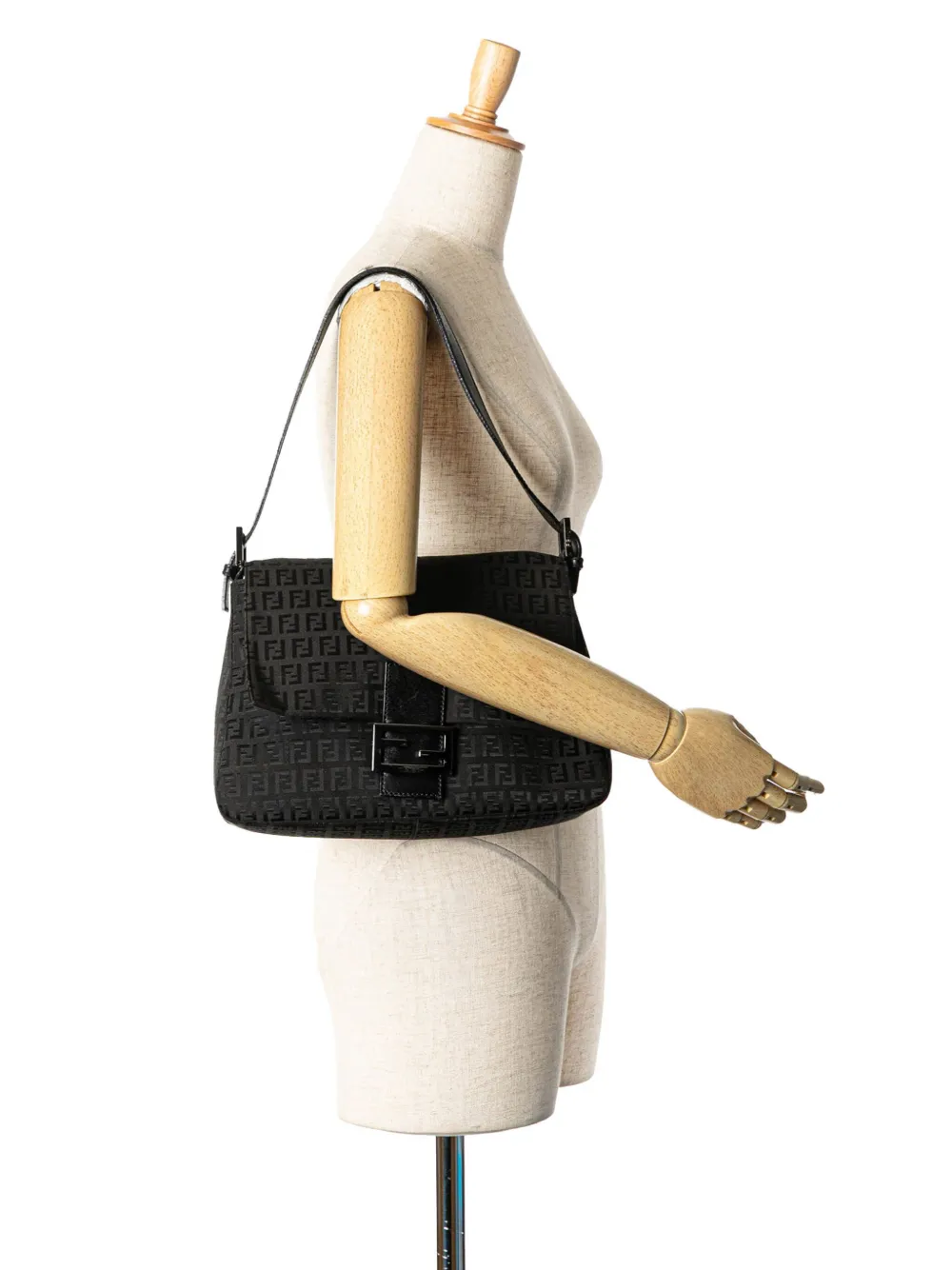 Fendi Pre-Owned 2000-2010 Zucchino Canvas Mamma Forever shoulder bag | Pre-Owned | Image 2