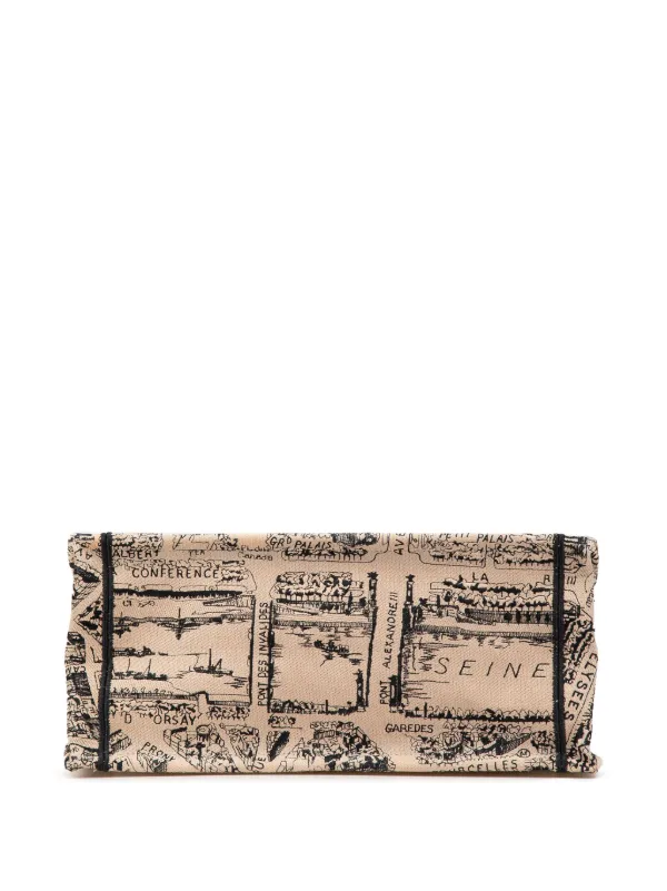 Christian Dior Pre-Owned 2023 Medium Embroidered Canvas Plan