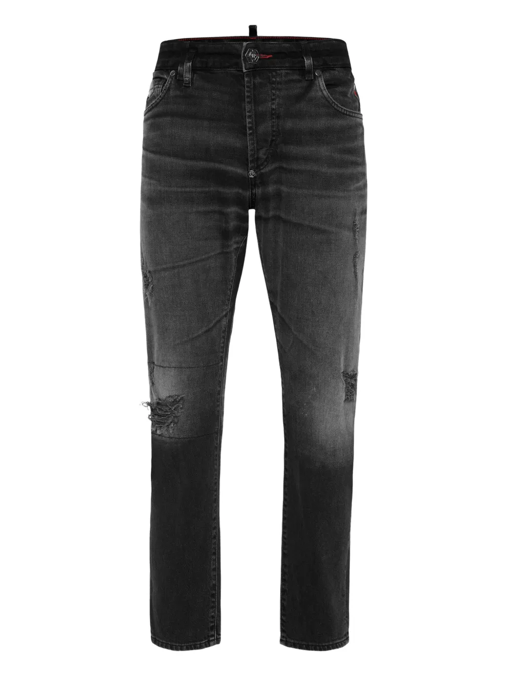 Philipp Plein distressed jeans | Black | Image 1