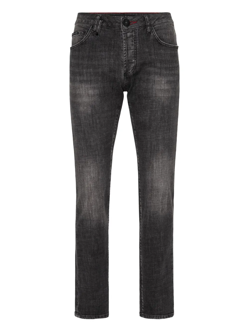 Philipp Plein Jeans met sterpatch Grijs