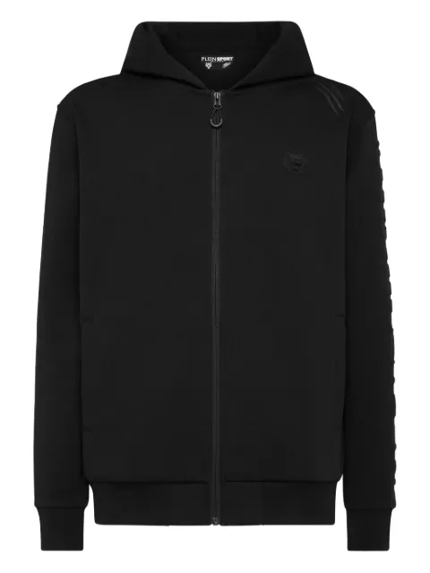 Plein Sport embossed hoodie sweatjacket