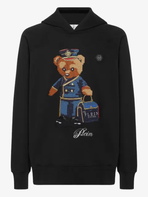 Philipp Plein Teddy Doorman fleece hoodie