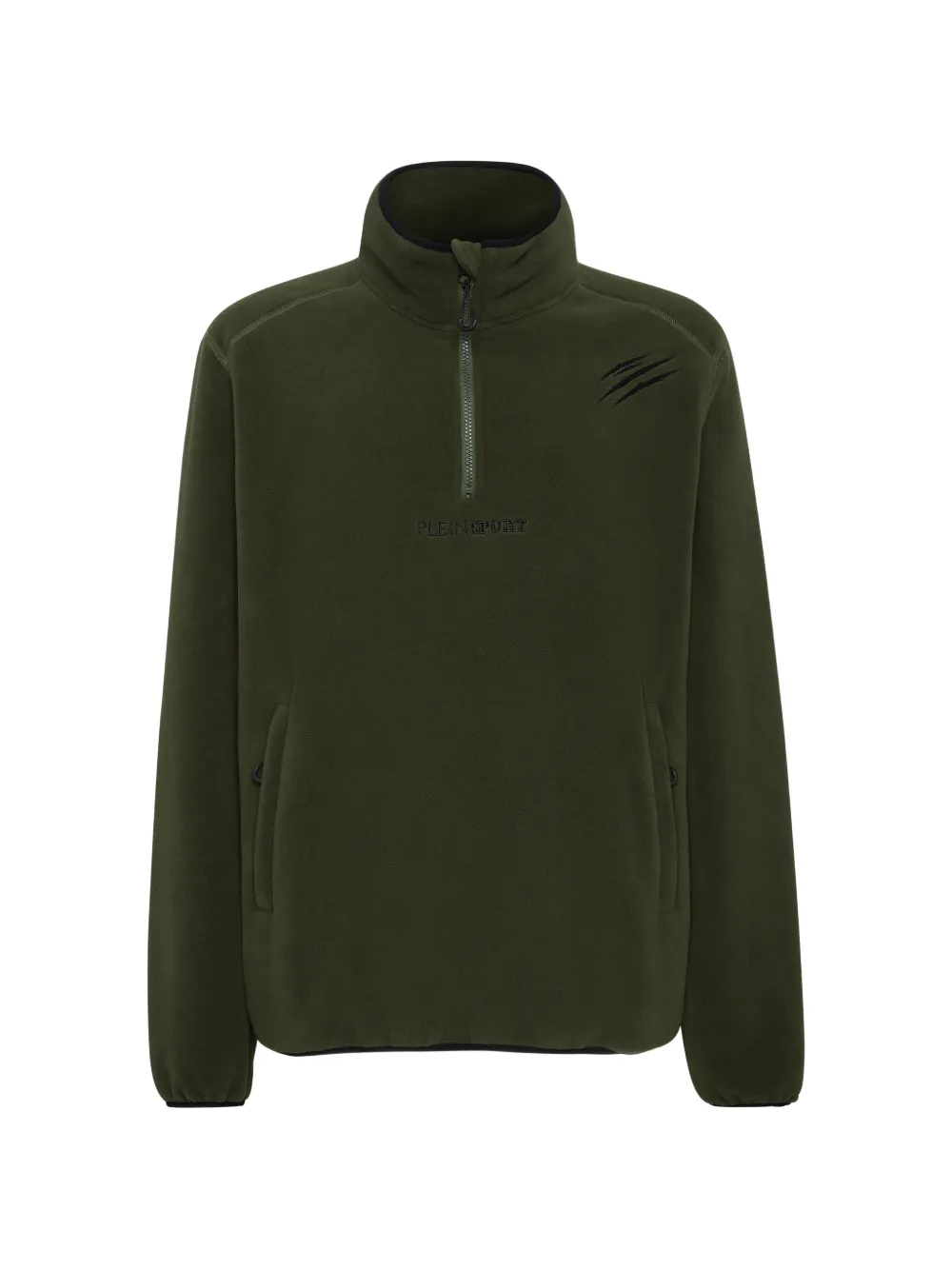 Plein Sport Felpa con zip - Verde