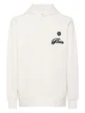Philipp Plein logo-patch hoodie - Neutrals