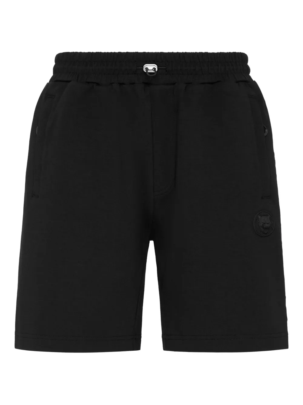 Plein Sport ロゴ ショートパンツ - ブラック