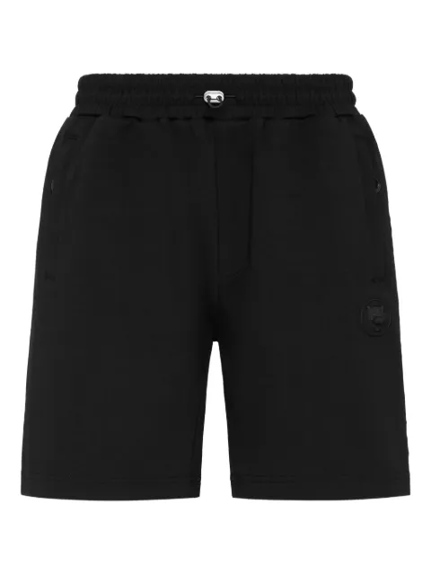 Plein Sport shorts con logo en relieve