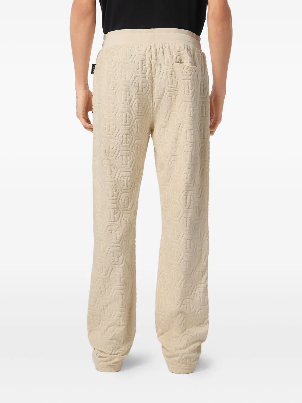 Philipp Plein Straight broek Beige