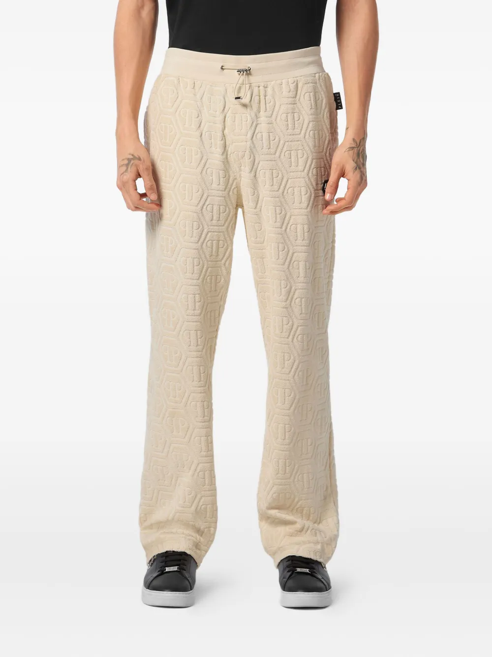 Philipp Plein Straight broek Beige
