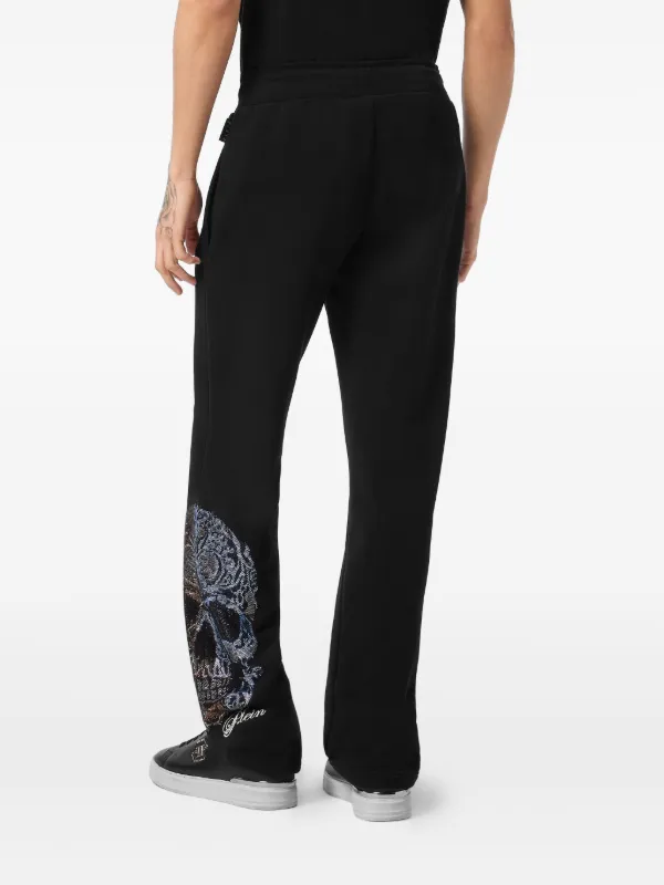 PHILIPP PLEIN☆フィリッププレイン☆スカル☆トラックパンツ Philipp Plein スカル トラックパンツ | ブラック | FARFETCH JP