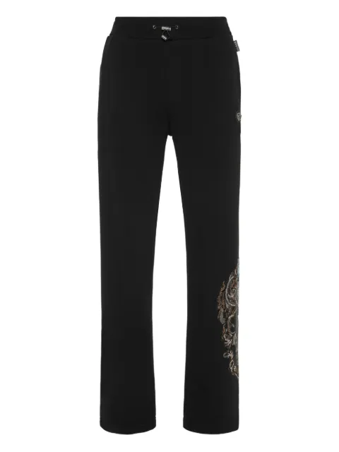 Philipp Plein pants con motivo Skull