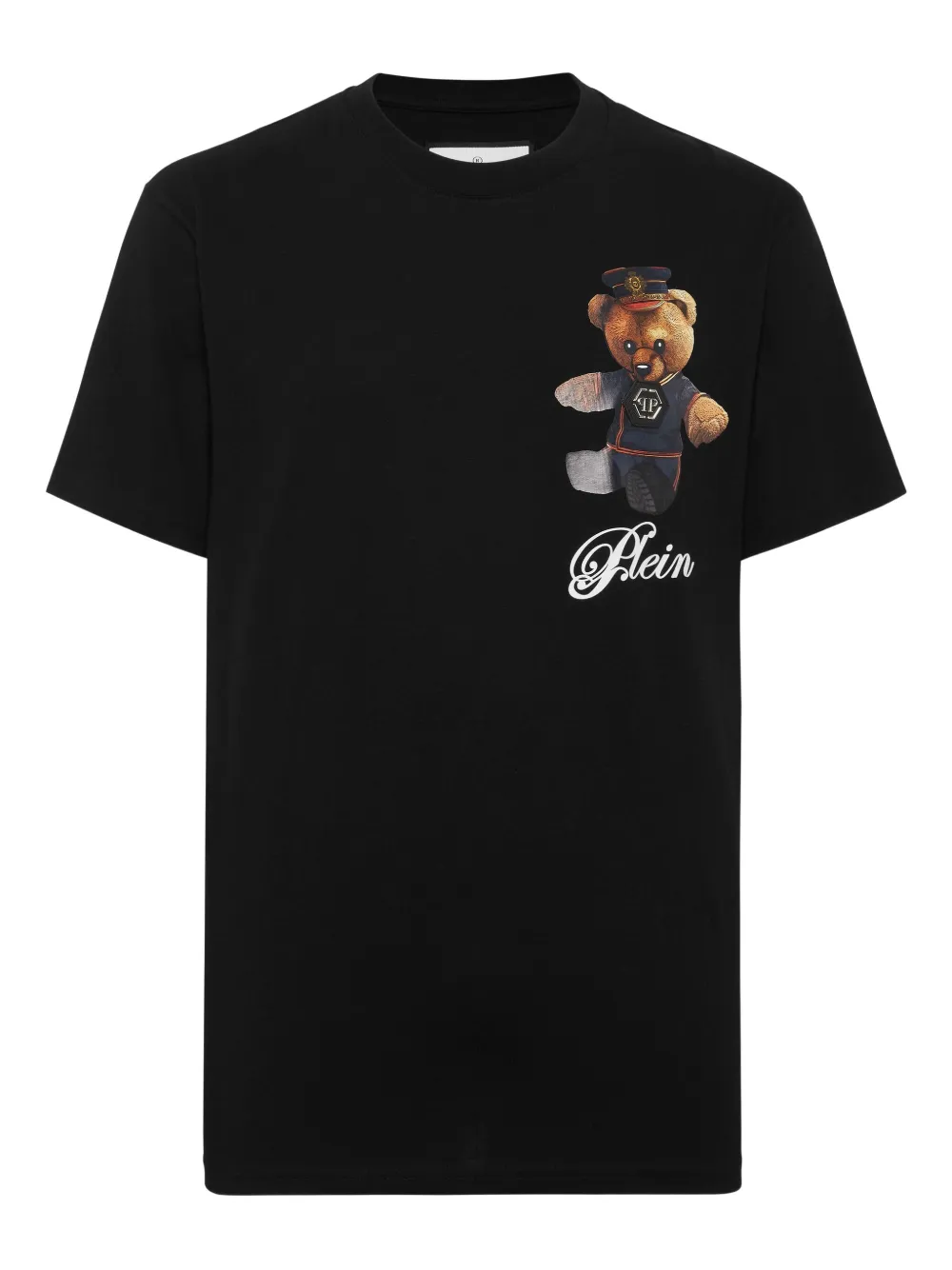 Philipp Plein teddy bear-print T-shirt | Black | Image 1