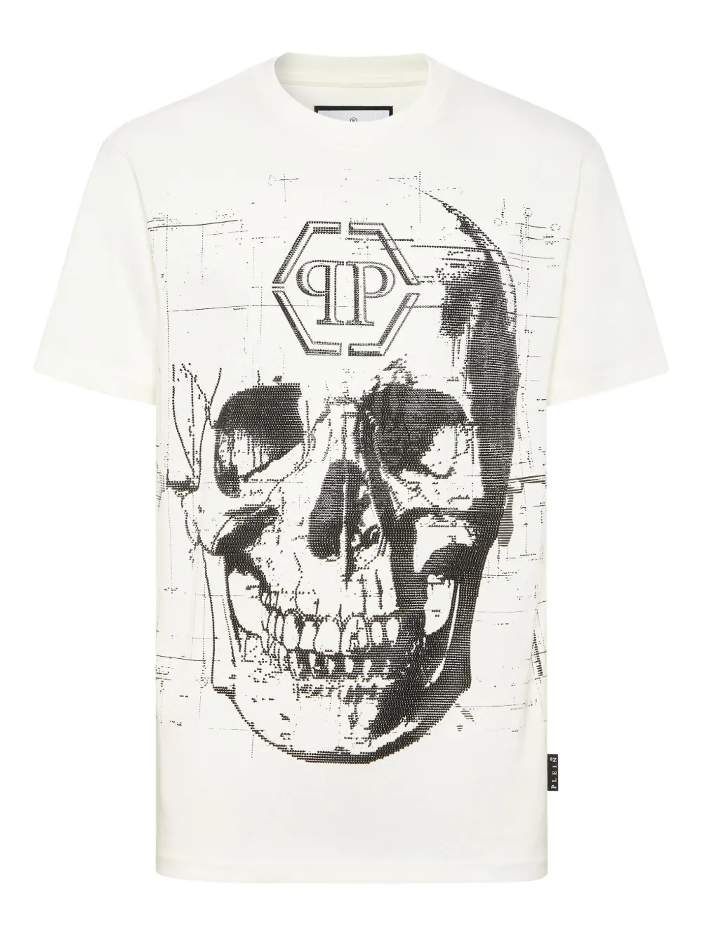 Philipp Plein skull-embellished T-shirt | White | Image 1