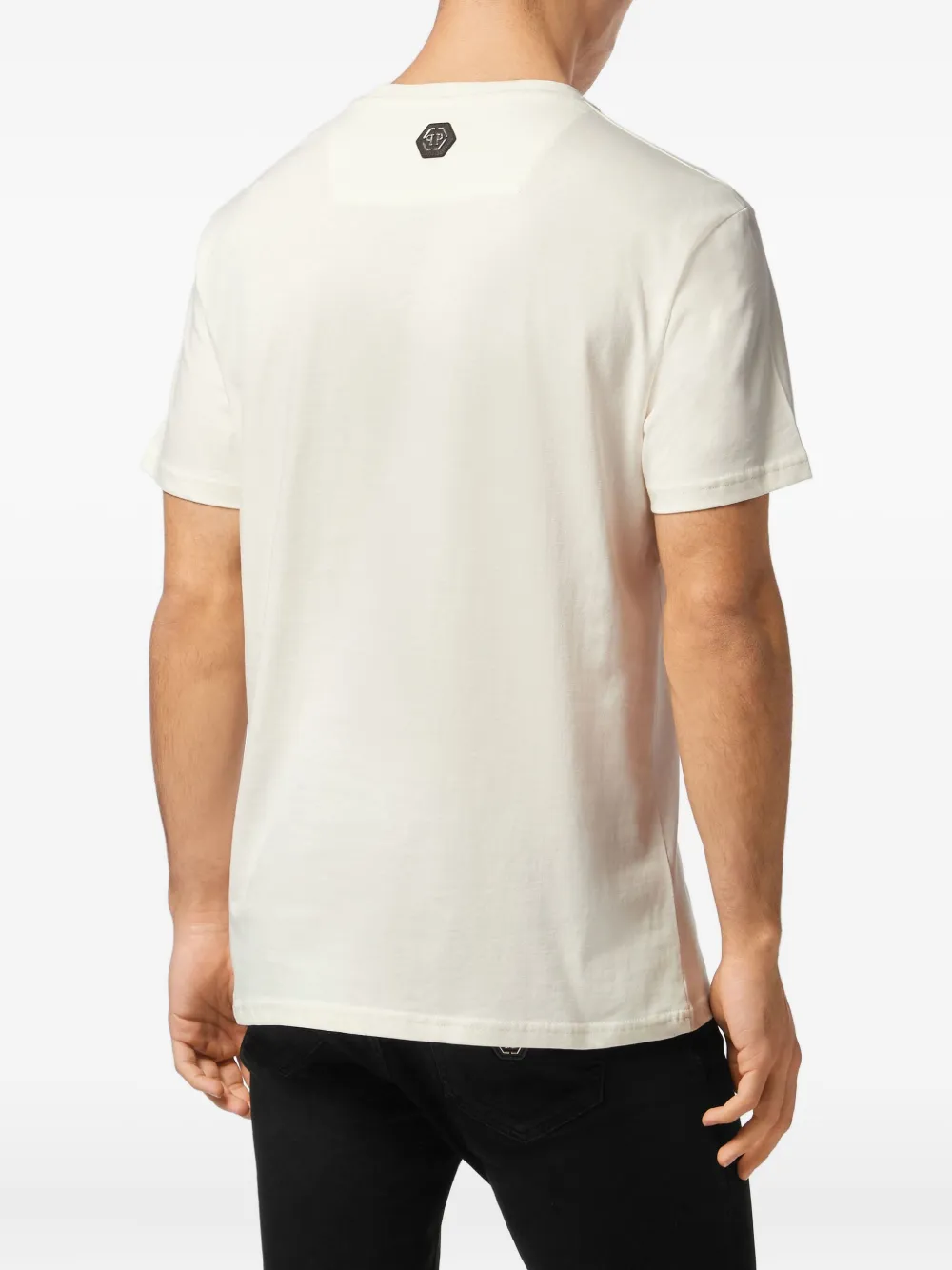 Philipp Plein Boy Stones T-shirt Wit