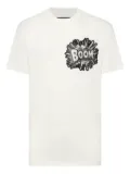 Philipp Plein Boom sequin-embellished T-shirt - White