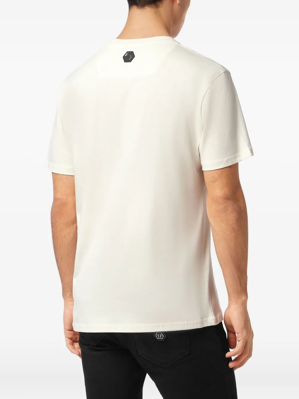 Philipp Plein Boom sequin-embellished T-shirt Wit