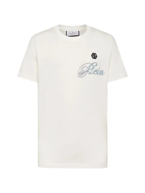 Philipp Plein round Neck T-Shirt gradient Skull
