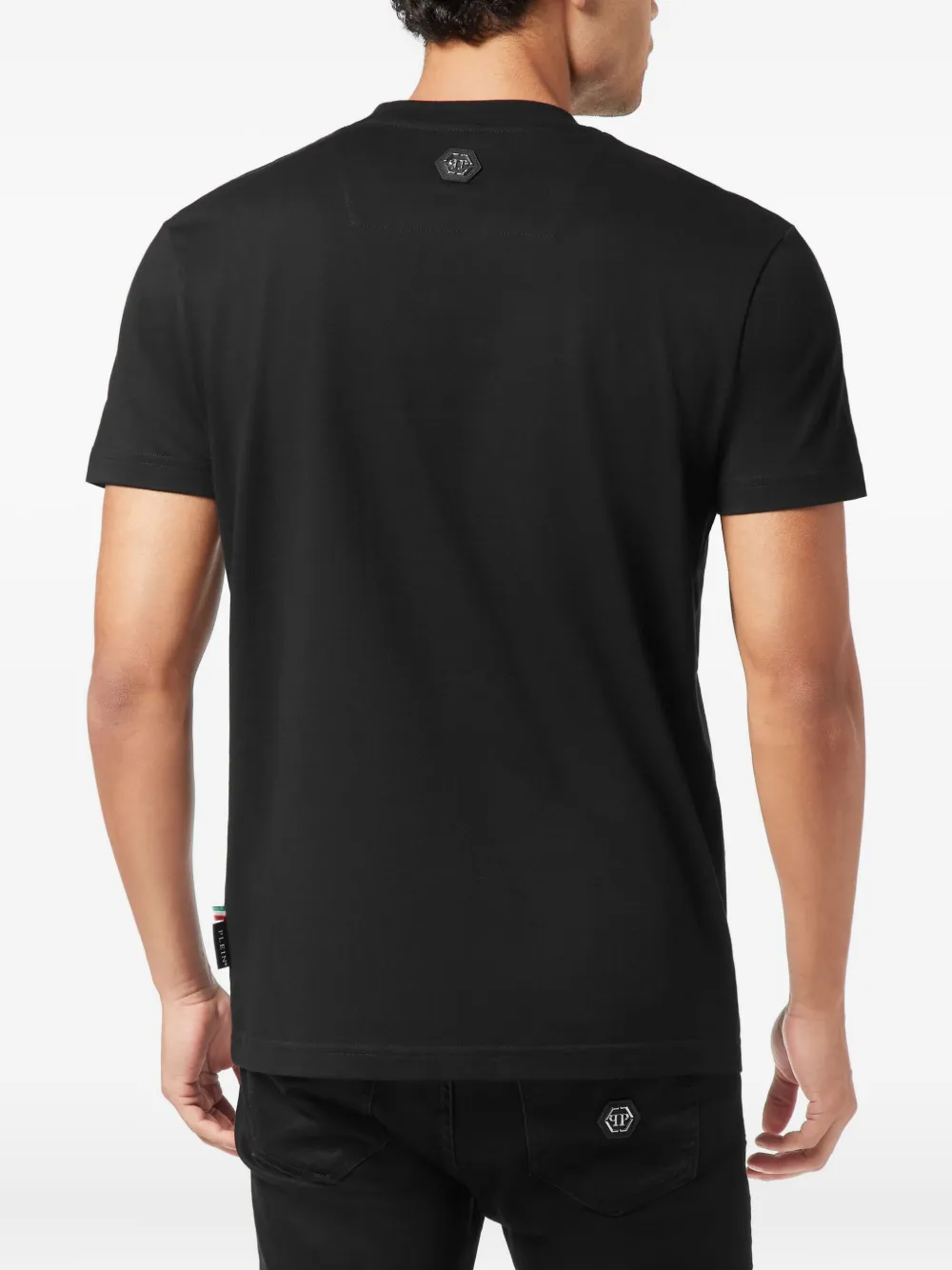 Philipp Plein T-shirt met logoprint Zwart