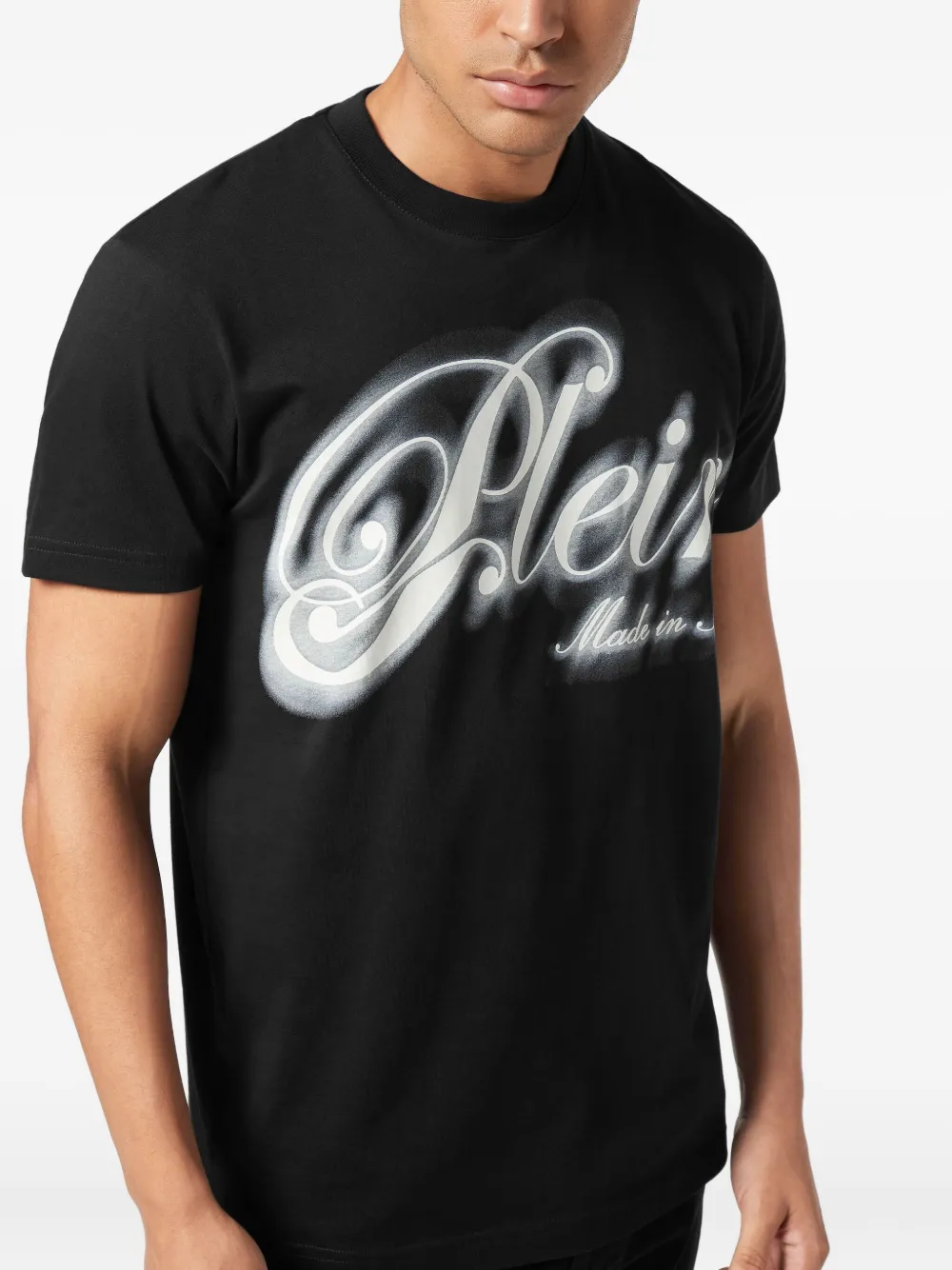 Philipp Plein T-shirt met logoprint Zwart