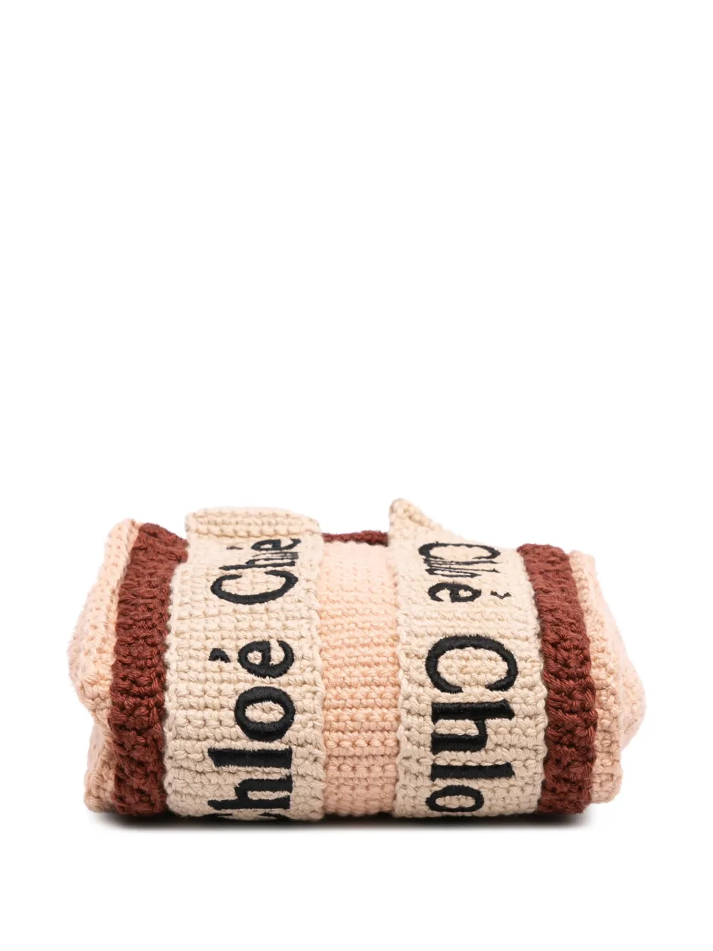 Pre-owned Chloé 2002-2024 Mini Crochet Woody Satchel