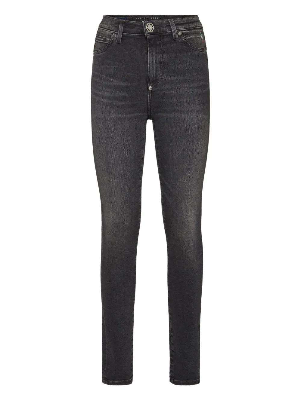 Philipp Plein Stretch-katoenen jeans Zwart