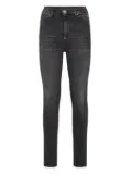 Philipp Plein stretch-cotton jeans - Black