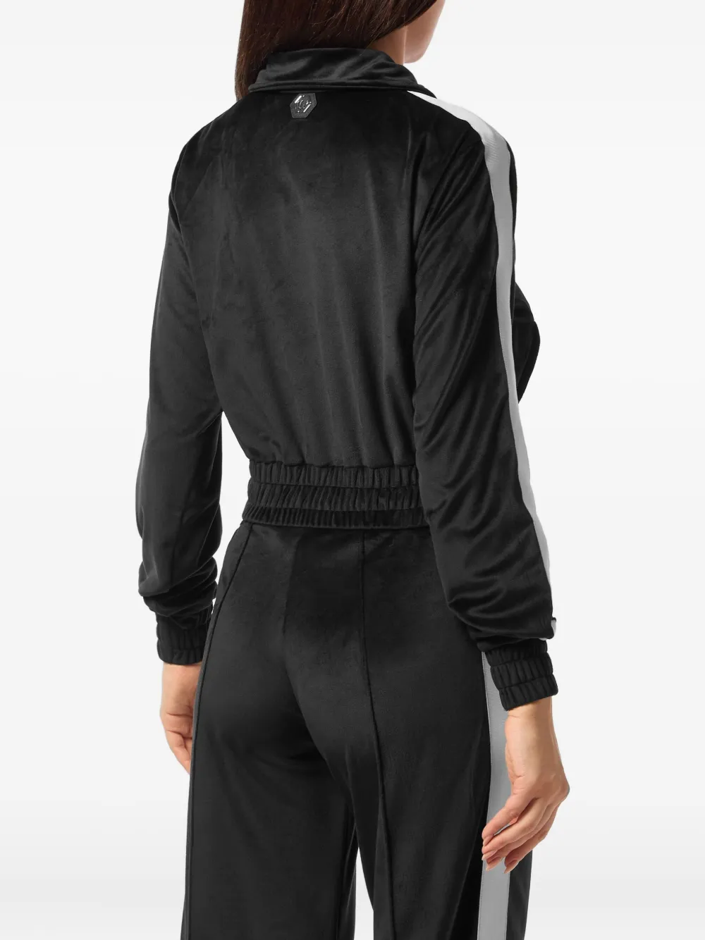 Philipp Plein Trainingsjack met vlakken Zwart