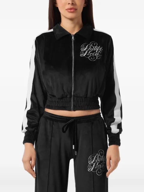 Philipp Plein panelled tracksuit jacket